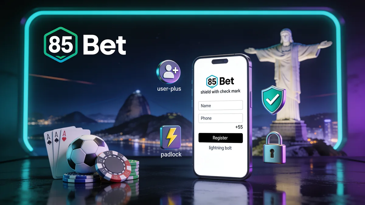 Cadastro na 85 bet para jogadores no Brasil