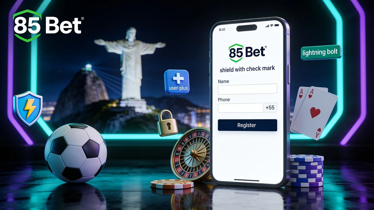 Como se cadastrar na 85 bet? para jogadores no Brasil